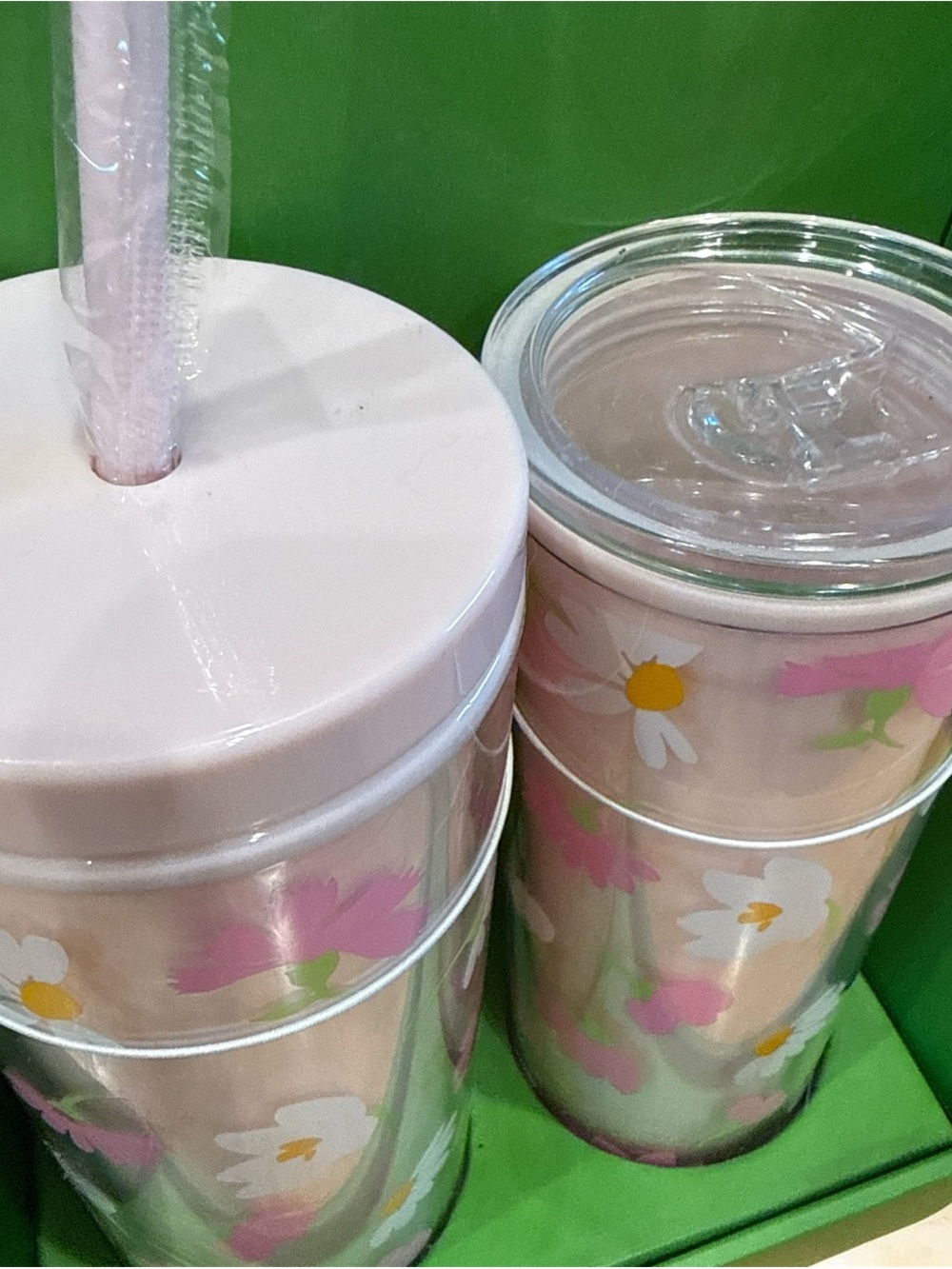 kate spade floral waltz Tumbler and thermal mug set nwt - Picture 2 of 5